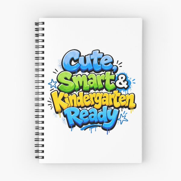 Item preview, Cute, Smart & Kindergarten Ready – Colorful Back to School designed and sold by MomParentADHD.