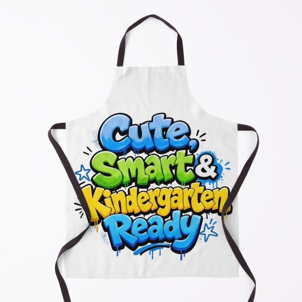 Item preview, Cute, Smart & Kindergarten Ready – Colorful Back to School designed and sold by MomParentADHD.
