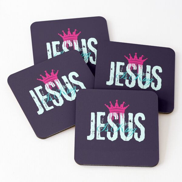 Item preview, Jesus Is King - Crucifixion Motivational Quotes  - Unique Gifts For Men - Dark Purple designed and sold by Doiemacreations.