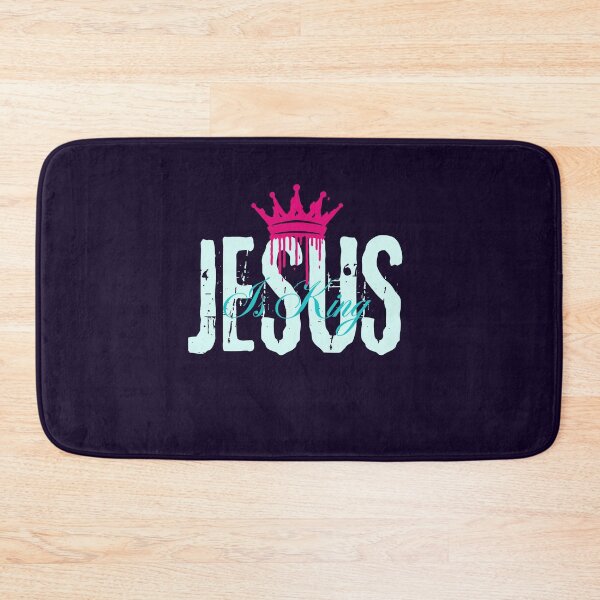 Item preview, Jesus Is King - Crucifixion Motivational Quotes  - Unique Gifts For Men - Dark Purple designed and sold by Doiemacreations.