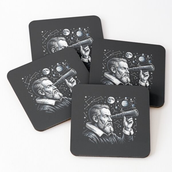 Item preview, Galileo Galilei Exploring The Night Sky designed and sold by Owcomm.
