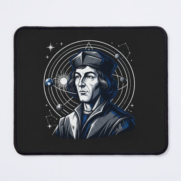 Item preview, Nicolaus Copernicus Heliocentric Universe Celestial Portrait designed and sold by Owcomm.