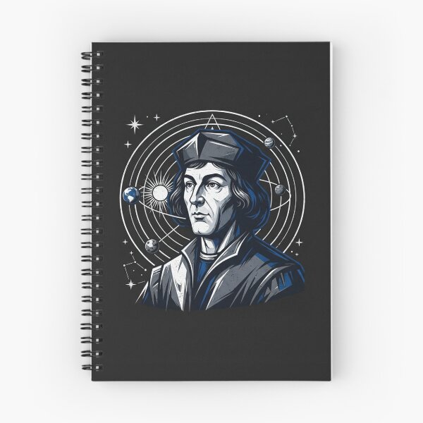Item preview, Nicolaus Copernicus Heliocentric Universe Celestial Portrait designed and sold by Owcomm.