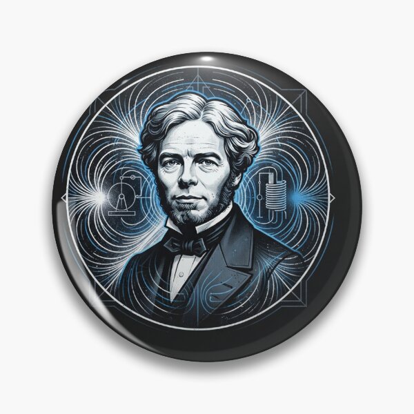 Item preview, Michael Faraday Electric Universe Science Portrait designed and sold by Owcomm.