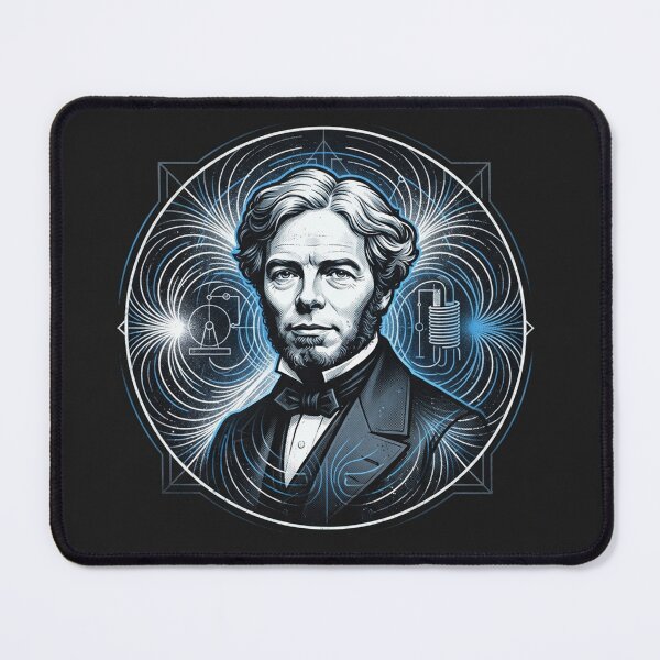 Item preview, Michael Faraday Electric Universe Science Portrait designed and sold by Owcomm.