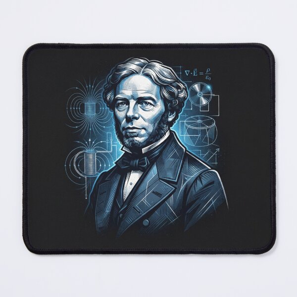 Item preview, Michael Faraday Blueprint Science Physics Portrait designed and sold by Owcomm.