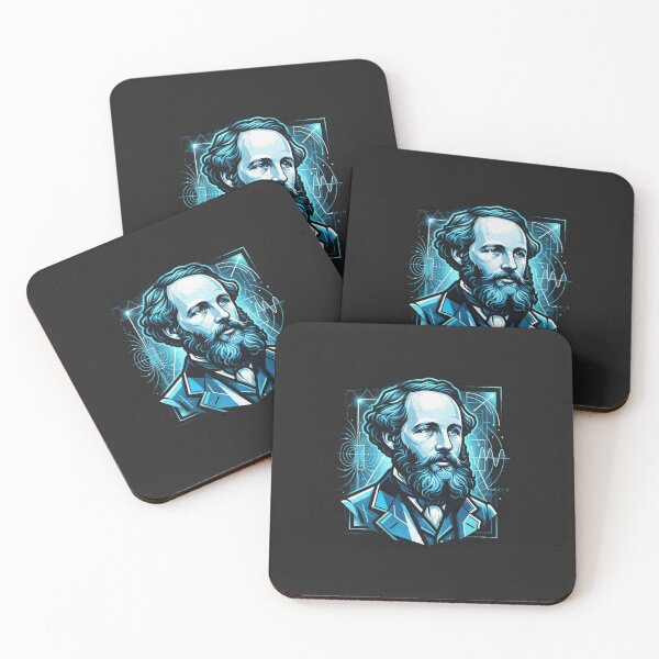 Item preview, James Clerk Maxwell Scientific Portrait Illustration designed and sold by Owcomm.