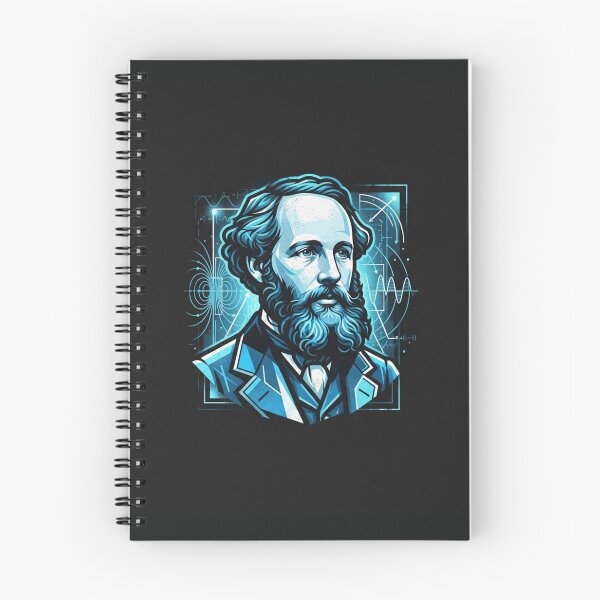 Item preview, James Clerk Maxwell Scientific Portrait Illustration designed and sold by Owcomm.