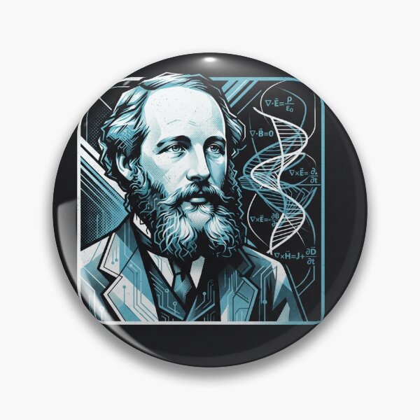 Item preview, James Clerk Maxwell Physics Equations Portrait designed and sold by Owcomm.