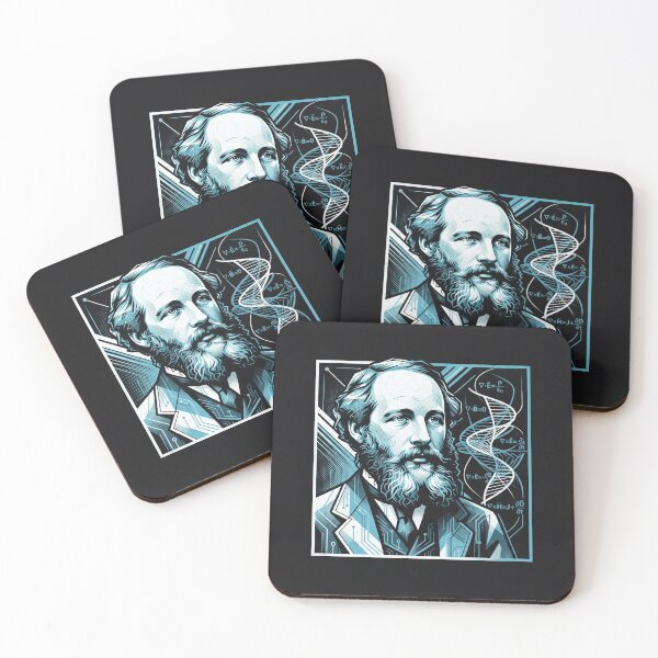 Item preview, James Clerk Maxwell Physics Equations Portrait designed and sold by Owcomm.