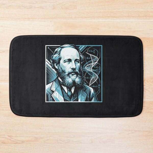 Item preview, James Clerk Maxwell Physics Equations Portrait designed and sold by Owcomm.