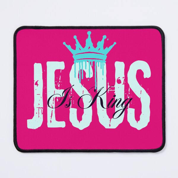Item preview, Jesus Is King - Jesus Motivation Quote - Unique Gifts For Women Pink designed and sold by Doiemacreations.