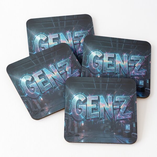 Item preview, Cyberpunk GEN-Z Futuristic 3D Graffiti Art designed and sold by HappyPrintCo.