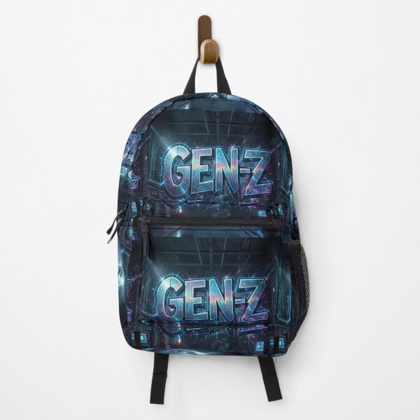 Item preview, Cyberpunk GEN-Z Futuristic 3D Graffiti Art designed and sold by HappyPrintCo.