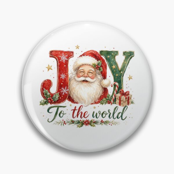 Item preview, Joy To The World Vintage Santa Christmas designed and sold by DYAFLK.