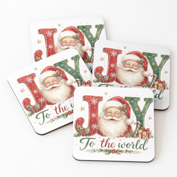 Item preview, Joy To The World Vintage Santa Christmas designed and sold by DYAFLK.