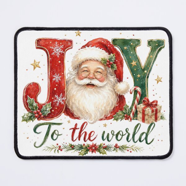Item preview, Joy To The World Vintage Santa Christmas designed and sold by DYAFLK.