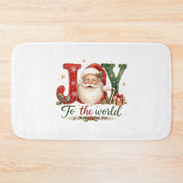 Item preview, Joy To The World Vintage Santa Christmas designed and sold by DYAFLK.