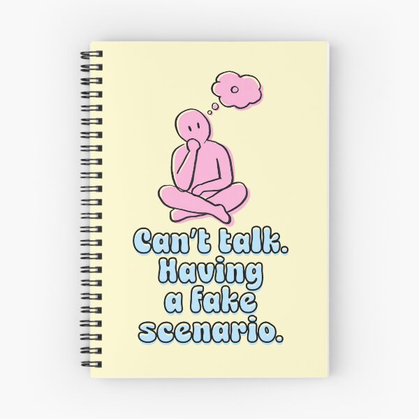 Item preview, Can't Talk Having a Fake Scenario designed and sold by jianina-alondra.