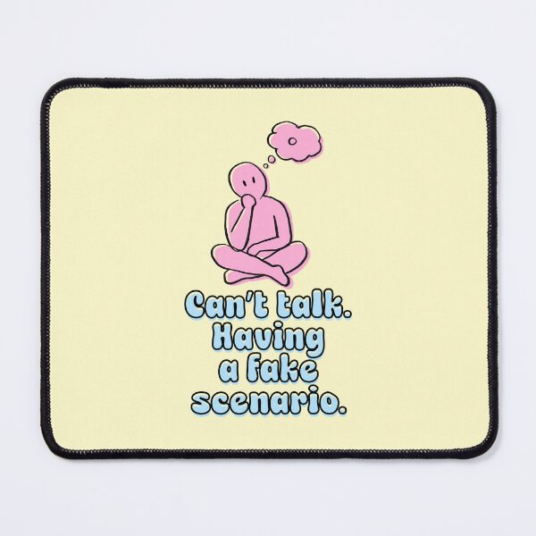 Item preview, Can't Talk Having a Fake Scenario designed and sold by jianina-alondra.