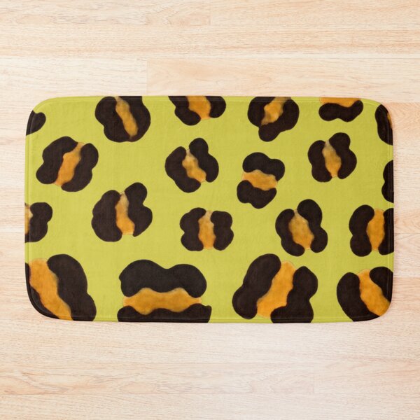 Item preview, Leopard Print Textile – Hand Painted Organic Rosettes designed and sold by annenambiro.