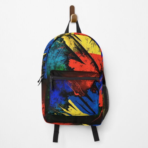 Item preview, Moldova Flag Abstract Paint Splash designed and sold by Gold Turtle  Lina.