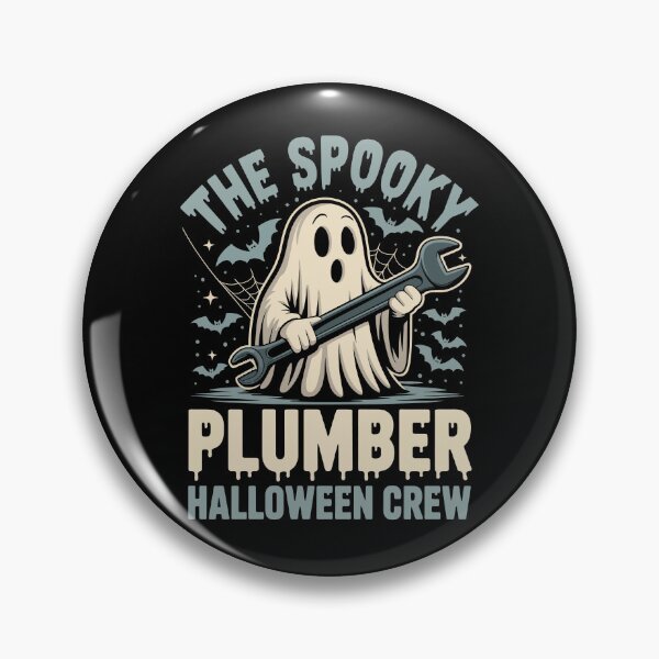 Item preview, The Spooky Plumber Halloween Crew  designed and sold by jkrphoto.