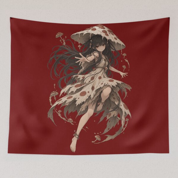 Item preview, The mashroom goddess. (villian of my upcoming short film). designed and sold by made by Chang.