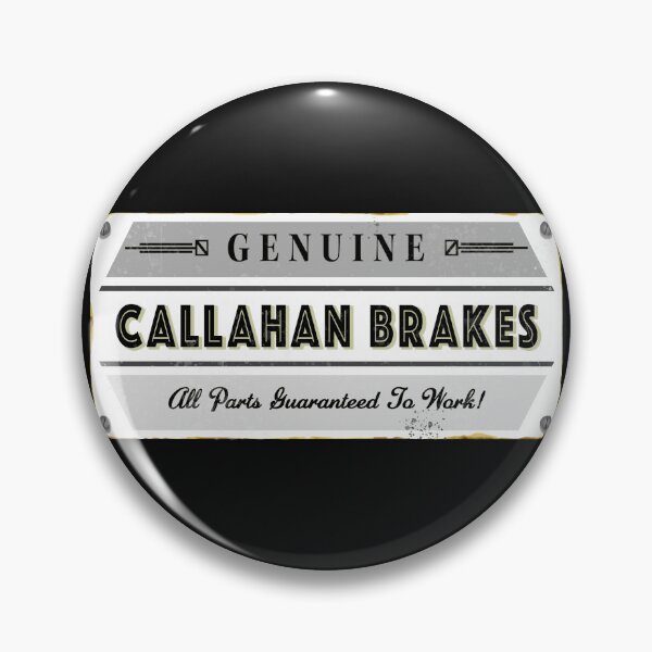 Item preview, Genuine Callahan Brakes Grey designed and sold by Normbot2000.