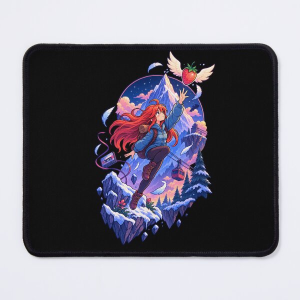 Item preview, Celeste Mountain Climbing - Retro Indie Platformer Gaming Art designed and sold by Rosteri.