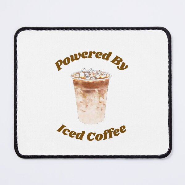 Item preview, Cute Retro Powered By Iced Coffee Aesthetic designed and sold by Jelicint.