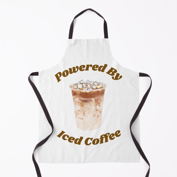 Item preview, Cute Retro Powered By Iced Coffee Aesthetic designed and sold by Jelicint.