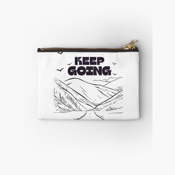 Item preview, Keep Going Motivational Typography – Gen Z Minimalist Inspirational Quote designed and sold by Snikdha.