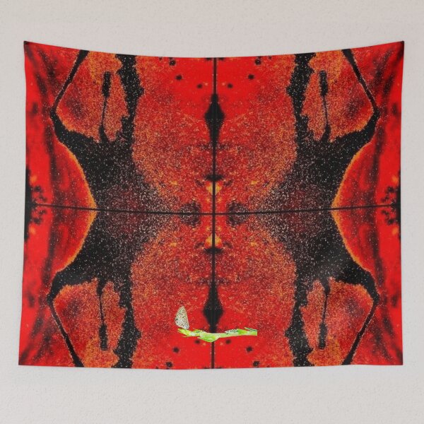 Item preview, Abstract Dimensional Water G Art  Red 3 designed and sold by Unlimited Imagination .