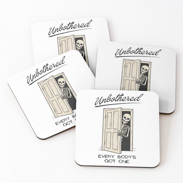 Item preview, Unbothered Skeleton In The Closet designed and sold by threadsjam.