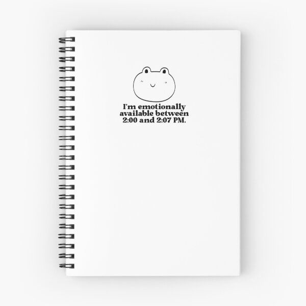 Item preview, Emotionally Available Between 2:00 and 2:07 PM designed and sold by jianina-alondra.