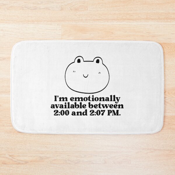 Item preview, Emotionally Available Between 2:00 and 2:07 PM designed and sold by jianina-alondra.