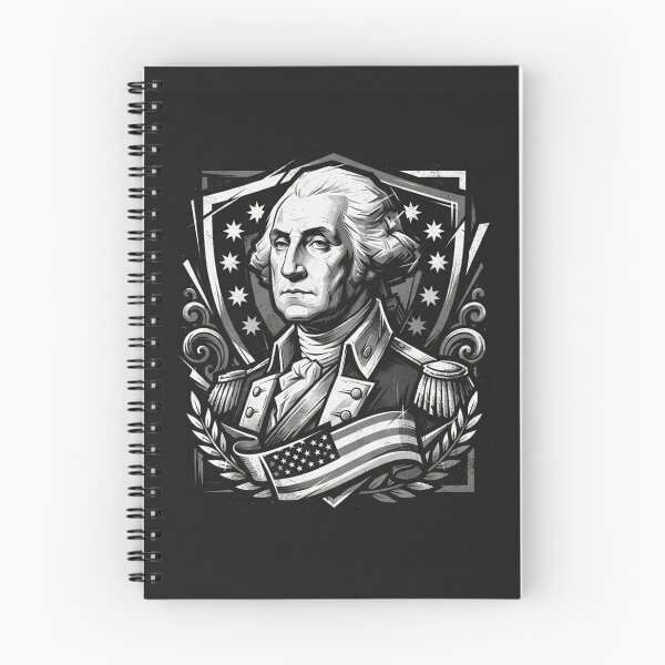 Item preview, George Washington Presidential Shield American Flag Portrait designed and sold by Owcomm.