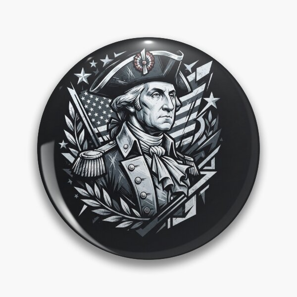 Item preview, George Washington American General Patriotic Graphic Portrait designed and sold by Owcomm.