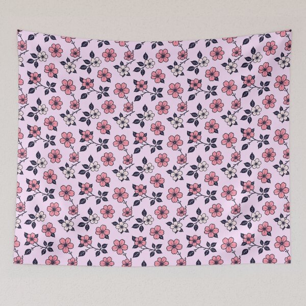 Item preview, Patrón de flor de cerezo designed and sold by DesignedOutside.