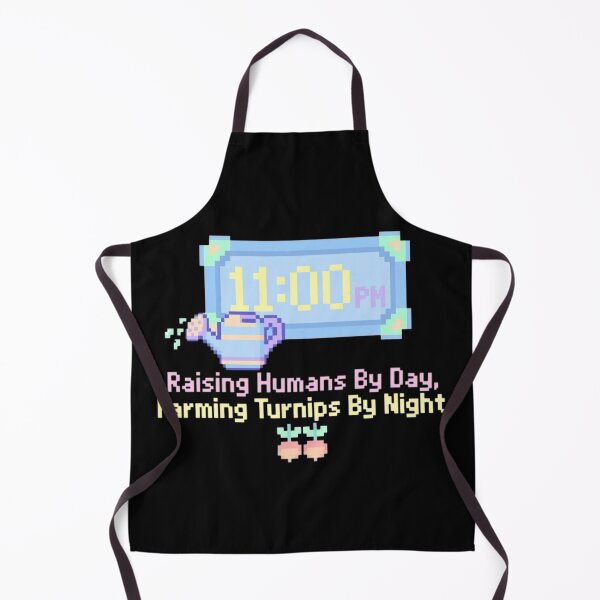Item preview, Raising Humans By Day, Farming Turnips By Night - Funny Gamer Parent Pixel Art designed and sold by Neurospicy Trolls.