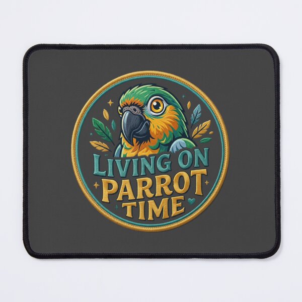Item preview, Living on Parrot Time Macaw Lover designed and sold by PunchDrop.