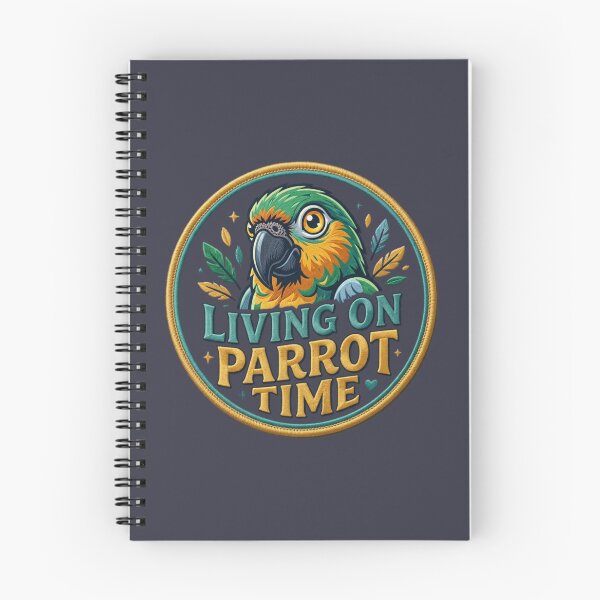 Item preview, Living on Parrot Time Macaw Lover designed and sold by PunchDrop.