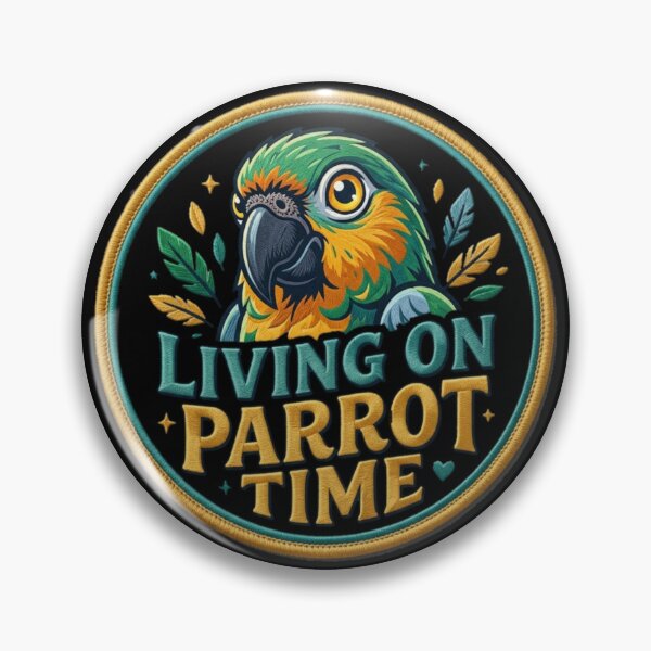 Item preview, Living on Parrot Time Macaw Lover designed and sold by PunchDrop.