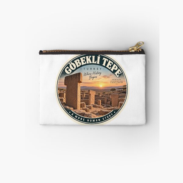 Item preview, Gobekli Tepe Turkey Vintage Travel Badge – Ancient History Souvenir designed and sold by DreamPaw Studio.