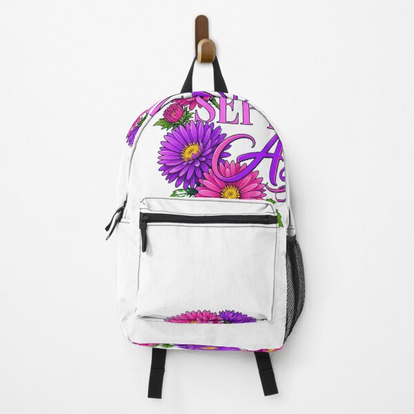 Item preview, September Birth Flower - Colorful Aster Floral - September Birthday Gift designed and sold by Goraty2020.