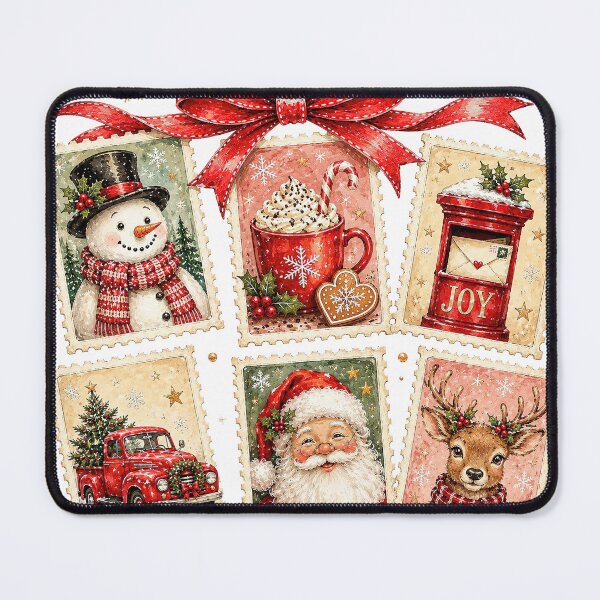 Item preview, Vintage Christmas Postage Stamps Collection designed and sold by DYAFLK.