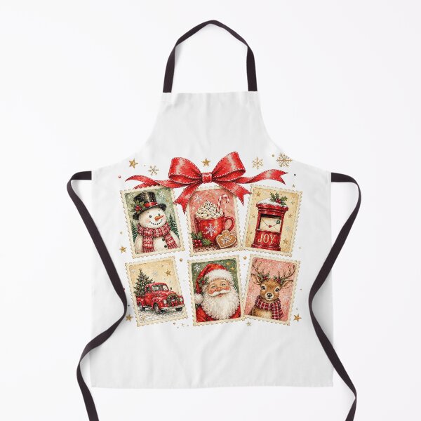 Item preview, Vintage Christmas Postage Stamps Collection designed and sold by DYAFLK.
