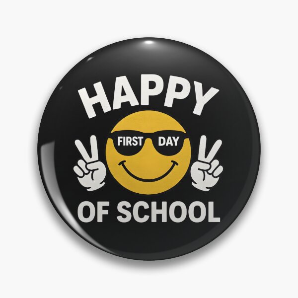 Item preview, Happy First Day of School Smiley Face Kids Classroom  designed and sold by dragonbol023.