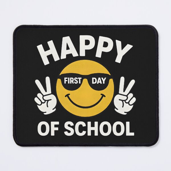 Item preview, Happy First Day of School Smiley Face Kids Classroom  designed and sold by dragonbol023.